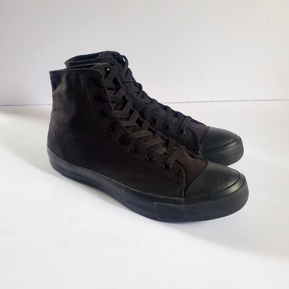 Shoes For Crews Black High-Top Men's Sneakers Size 8, Women's Size 9.5